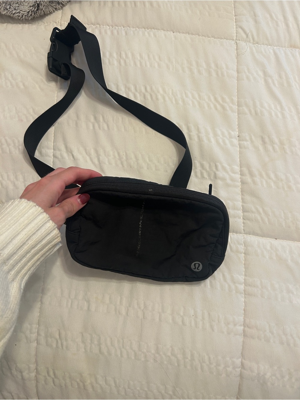 lululemon athletica Black belt bag